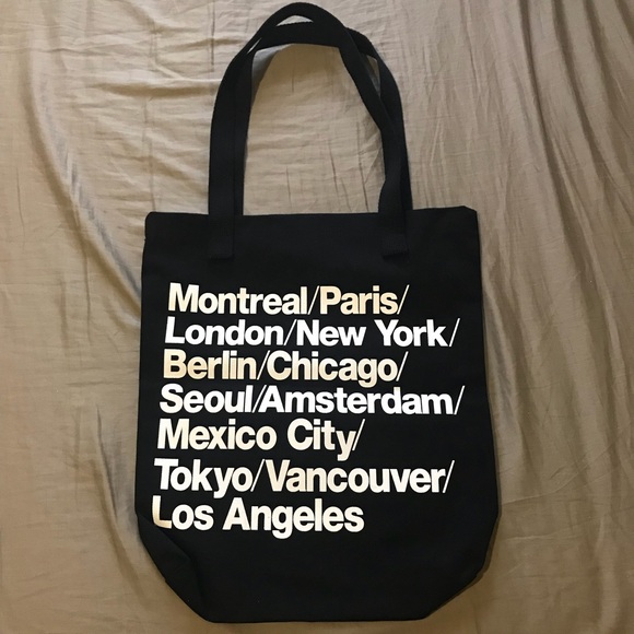 american apparel cities bag
